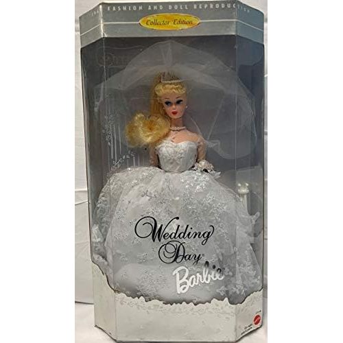 바비 Barbie Wedding Day 1960 Fashion and Doll Reproduction Collector Edition by Mattel