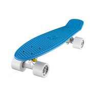 Ridge Skateboard 55 Cm Mini Cruiser Retro Stil in M Rollen Komplett U Fertig Montiert