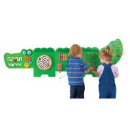 Learning Advantage Crocodile Activity Wall Panels - 18M+ - in Home Learning Activity Center - Wall-Mounted Toy for Kids - Toddler Decor for Play Areas