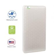 Sealy Baby Flex Cool 2-Stage Airy Dual Firmness Waterproof Standard Toddler & Baby Crib Mattress, 51.7”x 27.3