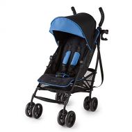 [아마존베스트]Summer Infant Summer 3Dlite+ Convenience Stroller, Blue/Matte Black  Lightweight Umbrella Stroller with Oversized Canopy, Extra-Large Storage and Compact Fold