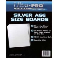 Ultra Pro Comic Series Silver Age Size Boards 7 x 10 1/2 Pack of 100