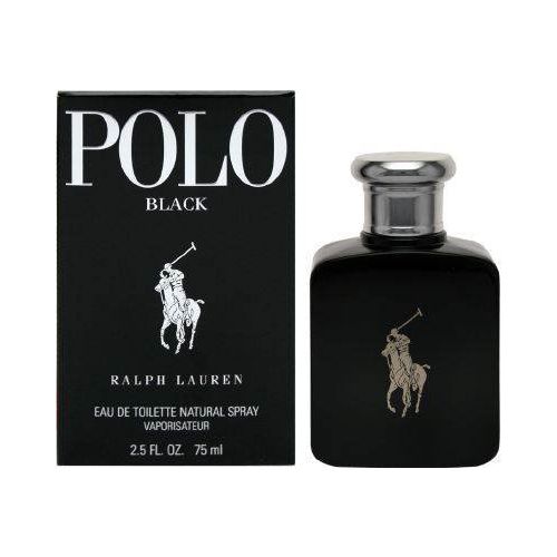  RALPH LAUREN Ralph Lauren Polo Black for Men By Ralph Lauren 2.5oz 75ml Edt Spray, 2.5-ounce