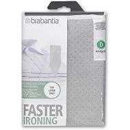 [아마존베스트]Brabantia Ironing Board Cover 53 x 18 Inch (Size D, Extra Large) Silver Metallic
