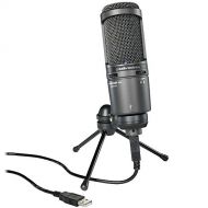 Audio-Technica AT2020USB+ Cardioid Condenser USB Microphone (Certified Refurbished)