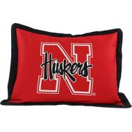 College Covers Nebraska Cornhuskers Printed Pillow Sham