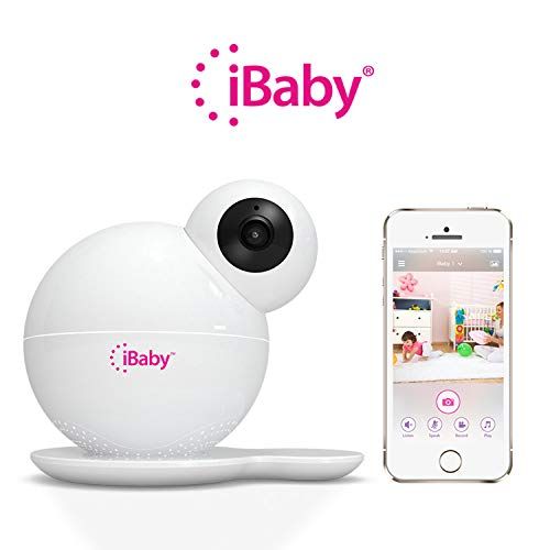 아이베이비 IBaby iBaby iBaby WiFi Baby Monitor M6 HD Wireless Infant Video Camera with 360 Rotation, Night Vision, Motion Alert, Two-Way Talk, Cloud Storage for iOS and Android