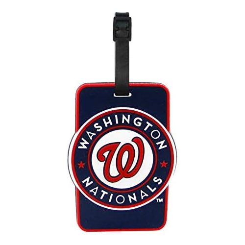  aminco Washington Nationals - MLB Soft Luggage Bag Tag