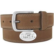 ZEP-PRO NCAA LSU Tigers Light Crazy Horse Leather Concho Belt
