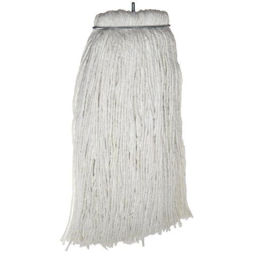  Impact Products Impact 40124 Valumax Screw-Type Regular Cut-End Rayon Wet Mop Head, 24 oz, White (Case of 12)