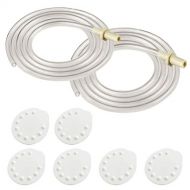 Tubing for Medela Pump in Style Advanced Breastpump Released After Jul 2006 Plus 6 Membranes in Retail Pack. Replaces Medela Tubing and Medela Membrane. BPA Free. Made By Maymom (2