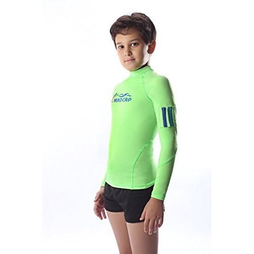  MADCAP Boys Rash Guard Long Sleeve Swimwear UV Sun Protection Swimsuits Shirt Top