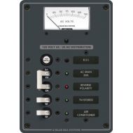 Blue Sea Systems ELCI Main 30A Double Pole + 2 Positions with Voltmeter