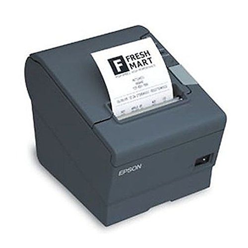 엡손 Epson C31CA85779 TM-T88V Thermal Receipt Printer OmniLink T88V-I Intelligent Printer 80mm Power Supply US Cable Dark Gray