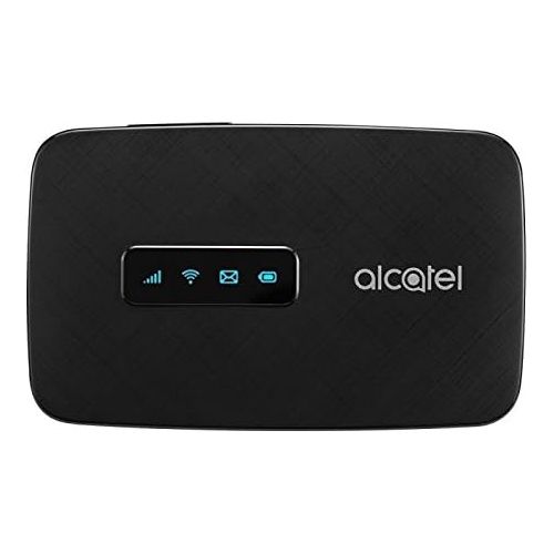  Router Hotspot Alcatel 4G LTE MW40 Unlocked GSM (4G At&T Cricket H2O USA Latin Caribbean Europe) Up to 15 wifi users MW40CJ (Black)
