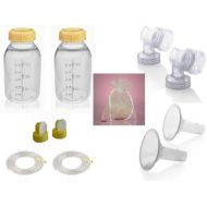 Medela Replacement Parts Kit Pump In Style Original Advanced with Large 27 mm Breast Shield and Tubing #101033078 In Sealed Packaging