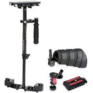 FLYCAM HD-3000 Micro Balancing 60cm24” Handheld Steadycam Stabilizer with Arm Support Brace for DSLR Video Cameras up to 3.5kg8lbs - FREE Table Clamp & Unico Quick Release (FLCM-