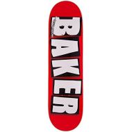 Baker Skateboard Deck Logo White 8.125