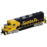 Bachmann Trains Bachmann Industries EMD GP40 DCC Santa Fe #2964 Sound Value Equipped Locomotive (HO Scale), BlueYellow