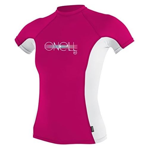 ONeill Wetsuits ONeill Girls Premium Skins UPF 50+ Short Sleeve Rash Guard