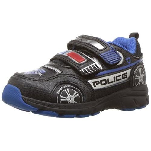  Stride+Rite Stride Rite Kids Vroomz Police Car Sneaker
