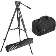 Sachtler 1001 Ace M MS System with Ace M Fluid Head, Tripod, Mid-Level Spreader, Bag, Camera Mounting Plate, Pan Bar