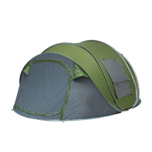  Anchor 4 Person Instant Pop Up Tent-Automatic Setup Sun Shelter for Beach-Family Tents for Camping Outdoor Supplies,Hiking & Traveling