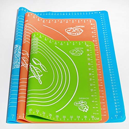  Baking Mats and Liners|Non-Stick Silicone Baking Mat Pad Baking Sheet Glass Fiber Rolling Dough Tool for Making Confeitaria Noodle|By Batuly