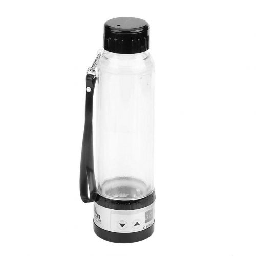  Aramox Auto Wasserkocher, 12 V 24 V Auto Warmwasserbereiter Becher Auto Reise Erhitzt Cup Heizung Flasche fuer Auto (280 ml)(Black)