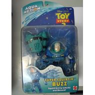 Disney Toy Story 2 Aqua Action Super Squirtin Buzz Action Figure