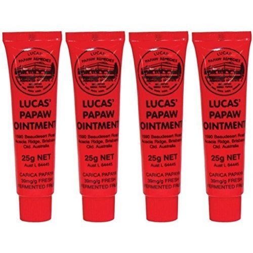  Lucas Papaw Ointment 25g (4 Pack) | Imported Directly From Australia by Papaw