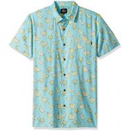 Rip Curl Mens Two Cans Short Sleeve Button Up Shirt