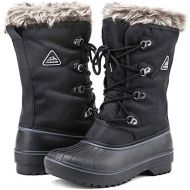 [아마존 핫딜] [아마존핫딜]ALEADER Womens Warm Faux Fur Lined Mid Calf Winter Snow Boots