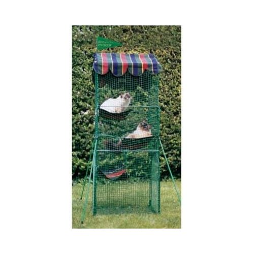  Kittywalk Systems Inc Kittywalk Penthouse with Resting Platforms for Cats