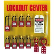 ABUS 71140 Safety Lockout Station Stocked Wall Station Center