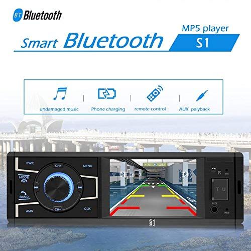  Gavita-Star - SWM S1 3.2 inch Screen Bluetooth Car Stereo Head Unit 12V FM Radio USB AUX-in Navigation GPS Remote Control Car MP5