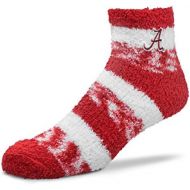 For Bare Feet NCAA RMC Pro Stripe Fuzzy Sleep Soft Sock -Size-Medium