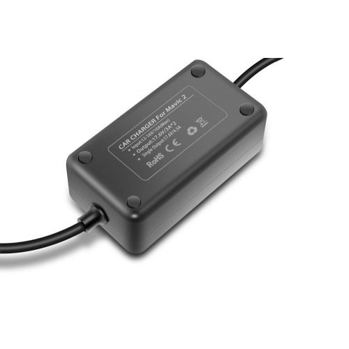  ALIKEEY Kamera Zubehoer Dual 2 Battery Power Car Schnellladegerat Adapter fuer DJI Mavic 2 PRO & Zoom Drone