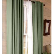 Thermalogic Energy Efficient Insulated Grommet-Top Curtains, Size 84L Double-Width, in Sage