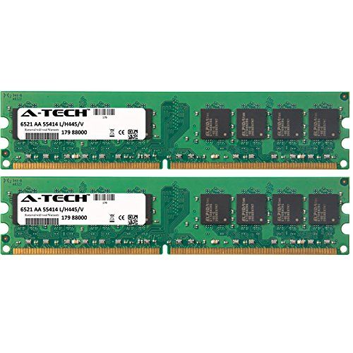  A-Tech Components 4GB KIT (2 x 2GB) For Gateway GT Series GT3236M Media Center GT3242M GT4220M GT4222M GT4224M GT5092B GT5092J GT5096J GT5098J GT5214J GT5216J GT5218J GT5226J GT5236J GT5238E Media C