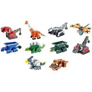 Dinotrux Diecast (10 Pack) Ty Rux, Scoot, Garby, Skya, Dragonflopter, Ton-Ton, Pounder, Rollodon, Claw Tail D-Structs, Battle Armor Ty Rux