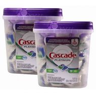 Cascade Platinum Actionpacs - Fresh Scent Dishwasher Detergent, 72 Count (Pack of 2)