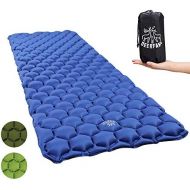 [아마존핫딜][아마존 핫딜] DEERFAMY Camping Inflatable Sleeping Pad, Backpacking Inflating Sleeping Pad Lightweight Compact Portable