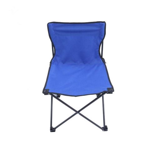  Shengjuanfeng Portable Lightweight Waterproof Oxford Outdoor Folding Chair for Camping Fishing Travel Hiking Picnic Beach,Easy to Setup (Color : Blue, Size : 454570cm)