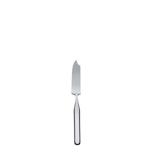  Alessi Collo-Alto, Fischmesser aus Edelstahl 18/10 glanzend poliert, Silver, 21x2x4 cm, 6-Einheiten