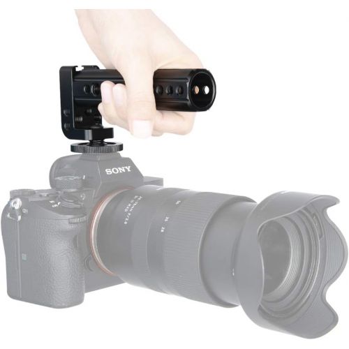  NICEYRIG Hot Shoe Cheese Handle for DSLR Camera Applicable Canon 5d 7d 60d 70d Compatible with Nikon D800