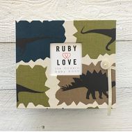 Ruby Love Baby Dinosaur Baby Memory Book - 1st Year Baby Book