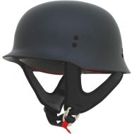 AFX FX-88 Solid Helmet , Distinct Name: Gloss Black, Gender: MensUnisex, Helmet Category: Street, Helmet Type: Half Helmets, Primary Color: Black, Size: Lg 0103-1073