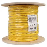 VC VERTICAL CABLE Access Control Cable Plenum: 22AWG3 Pair Shielded + 18AWG4 Conductor + 22AWG4 Conductor + 22AWG2 Conductor, Stranded Bare Copper Conductors, Yellow, 500ft Spool