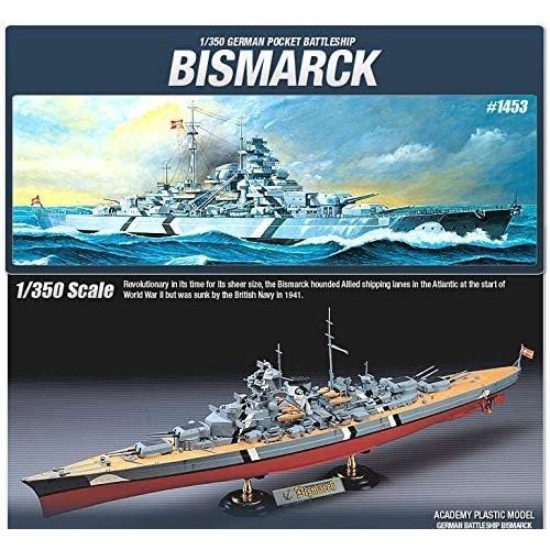 아카데미 Academy German Battleship Bismarck Model Kit
